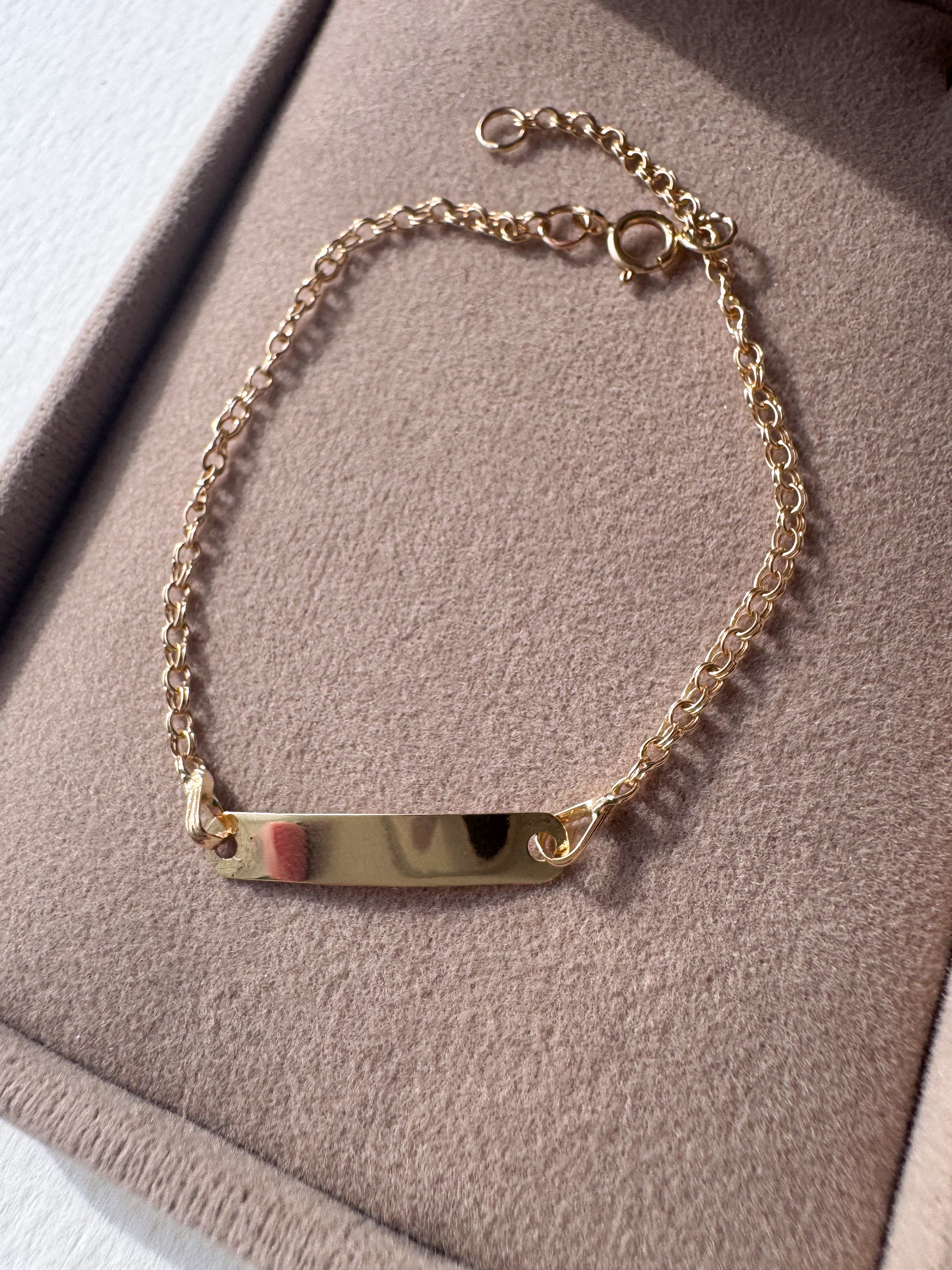 Esclava para bebe 18K
