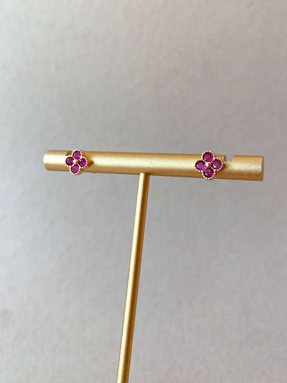 Little Flowers Colorful Earrings