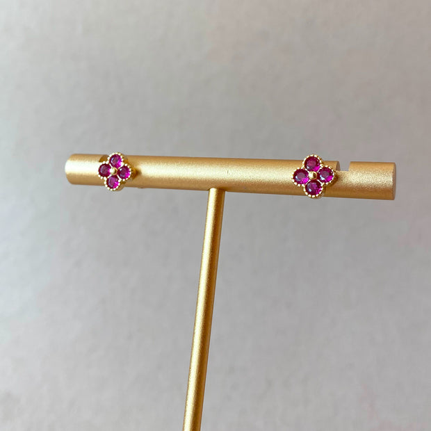 Little Flowers Colorful Earrings