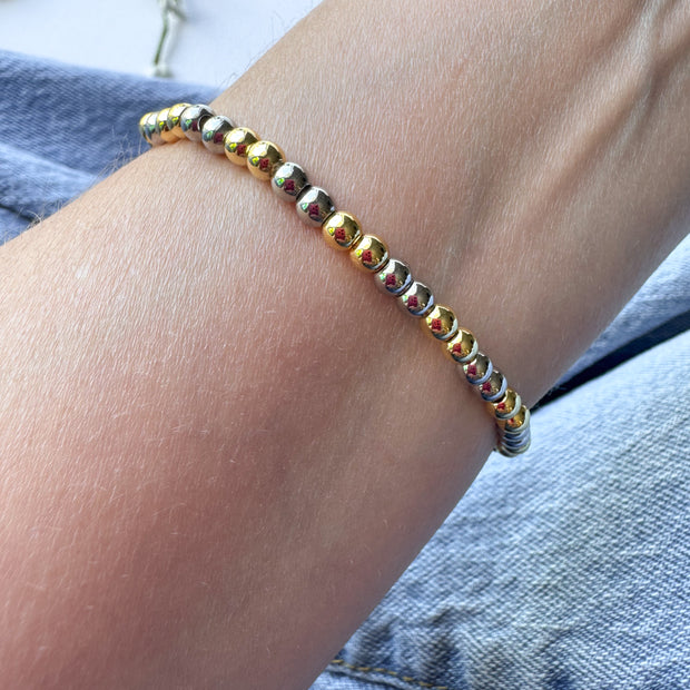 Airplane + ⭐️ & Heart 🤍 Elastic Bracelet