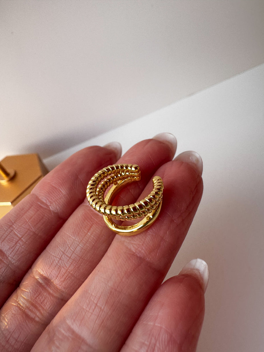 Aretes Corazon, Aretes Huesito de Perrito + Ear Cuff + Set
