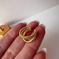 Aretes Corazon, Aretes Huesito de Perrito + Ear Cuff + Set