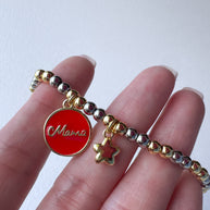Red Mama & Little ⭐️ Elastic Bracelet