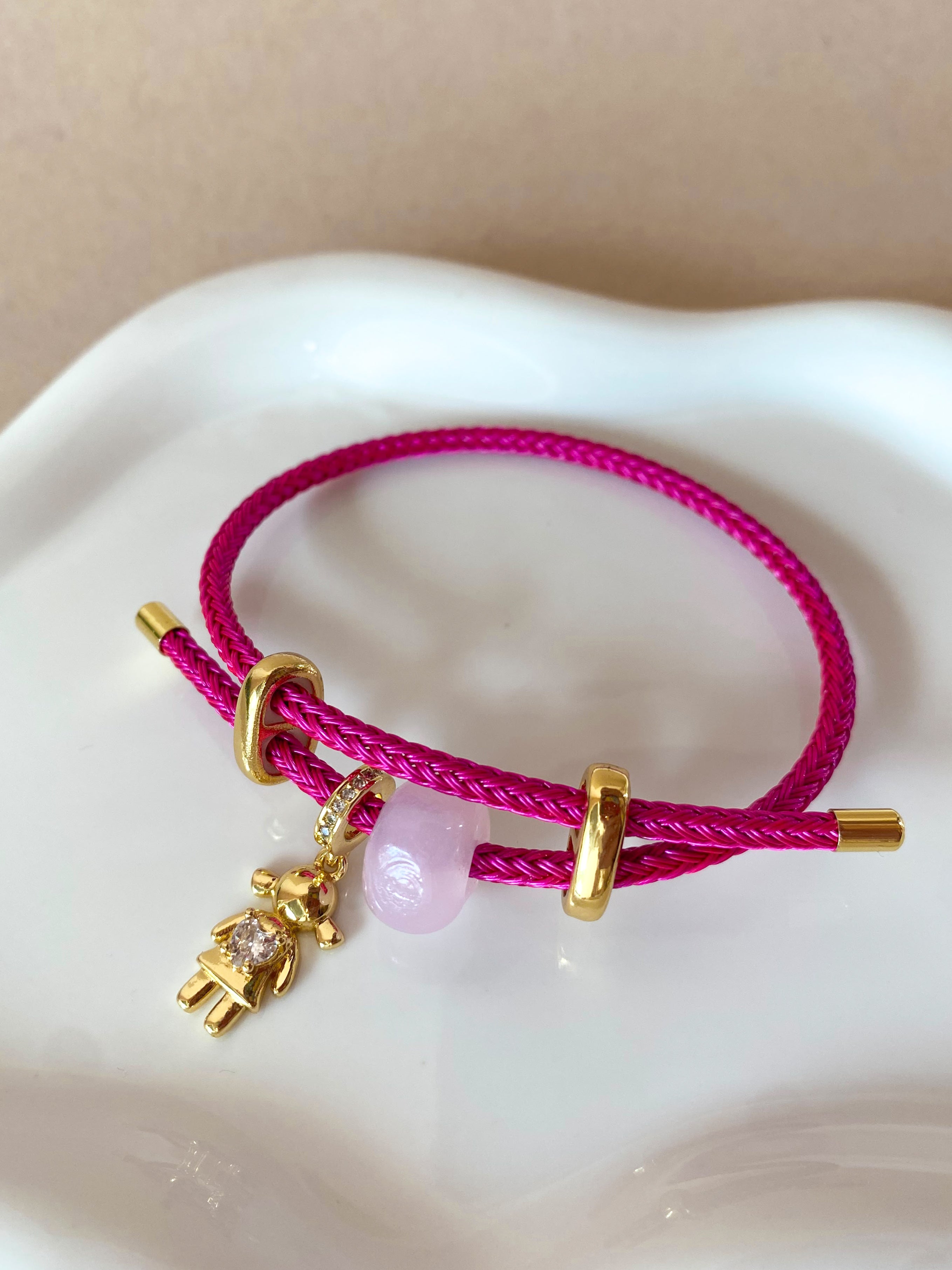 Kids and Turkish Stone Colorful Adjustable Bracelets