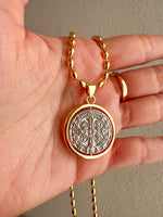 Load image into Gallery viewer, Cadena Guadalupe Silver &amp; Gold
