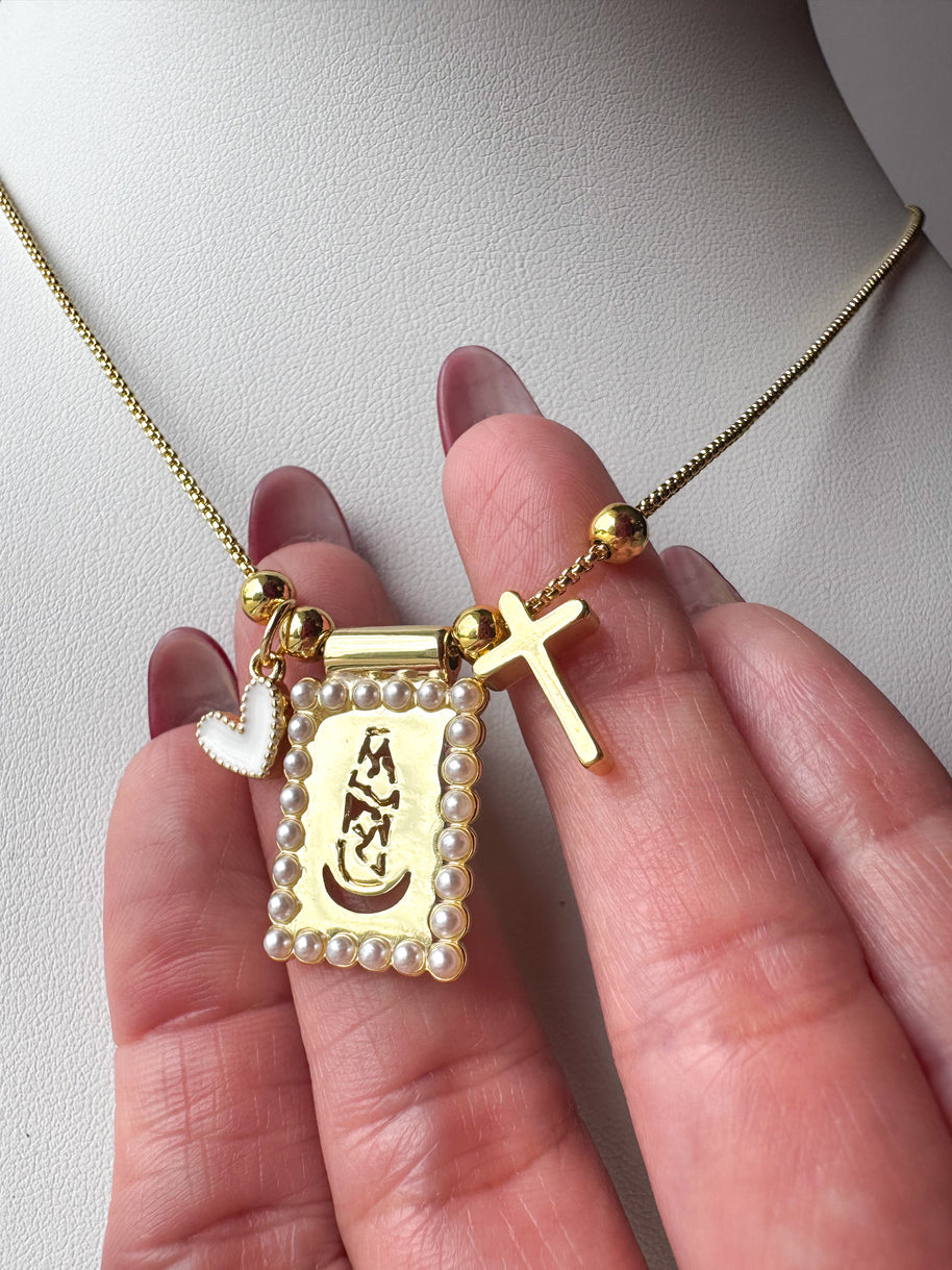 "Chinita" Virgin Scapular Chain