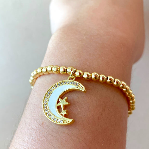Moon mini stars bracelet
