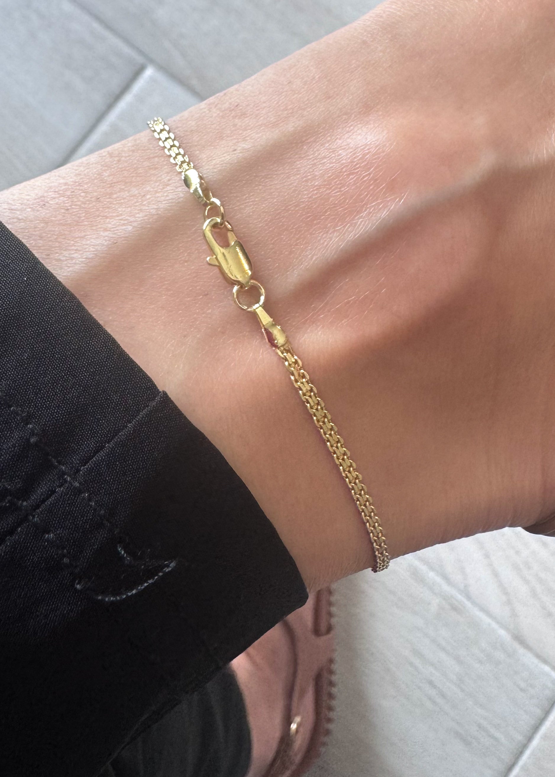 Chinese woven anklet