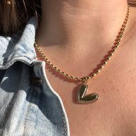 Cadena Corazon Circon