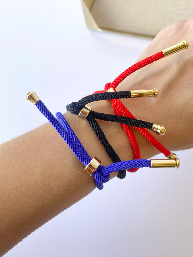 Pulsera Ajustable Plain de Colores