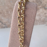 Sailor Style 14k Solid Gold Bracelet