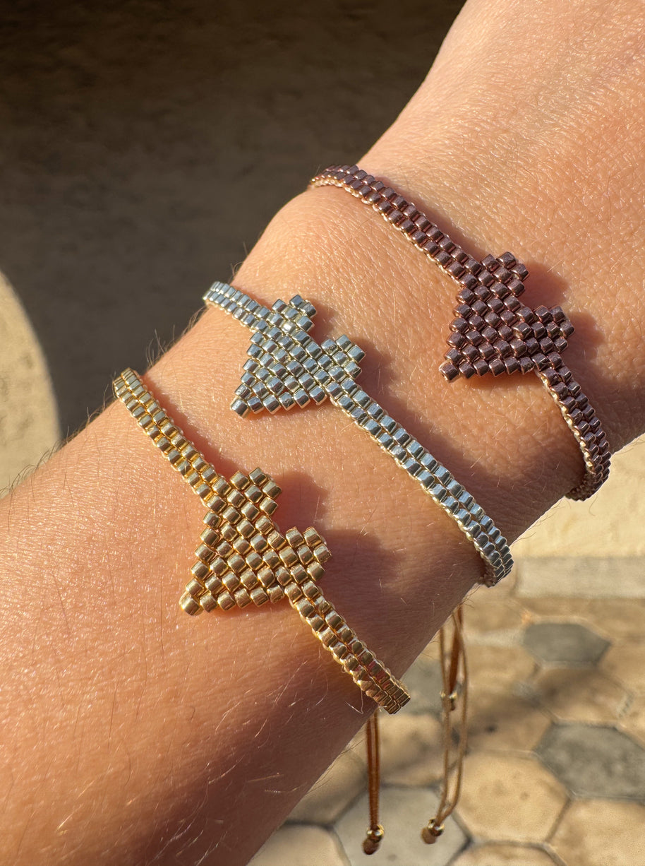 Pulseras Miyuki 3 Oros