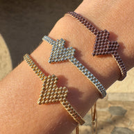 Pulseras Miyuki 3 Oros