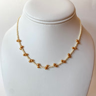 Golden Drop Styles Miyuki Choker Necklace