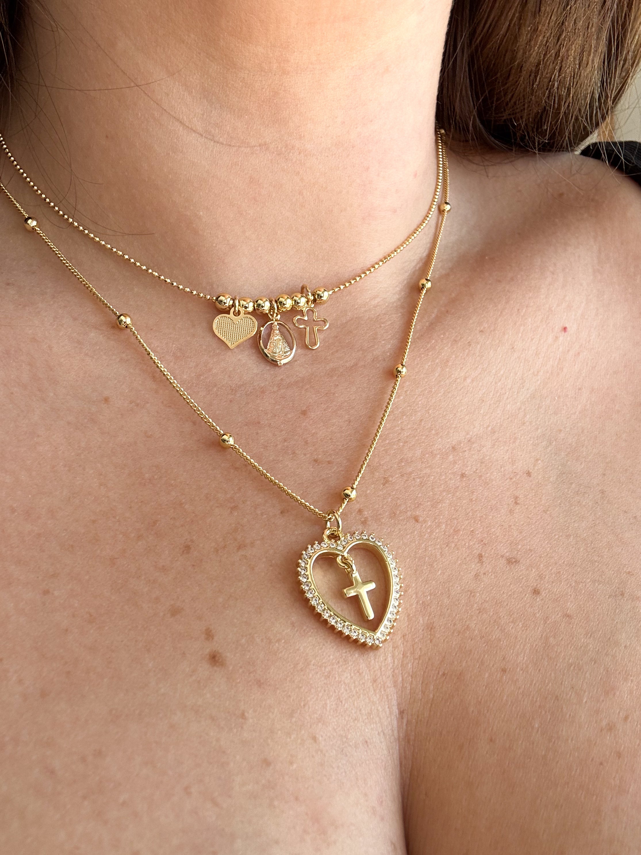 2 Style Religious Necklace