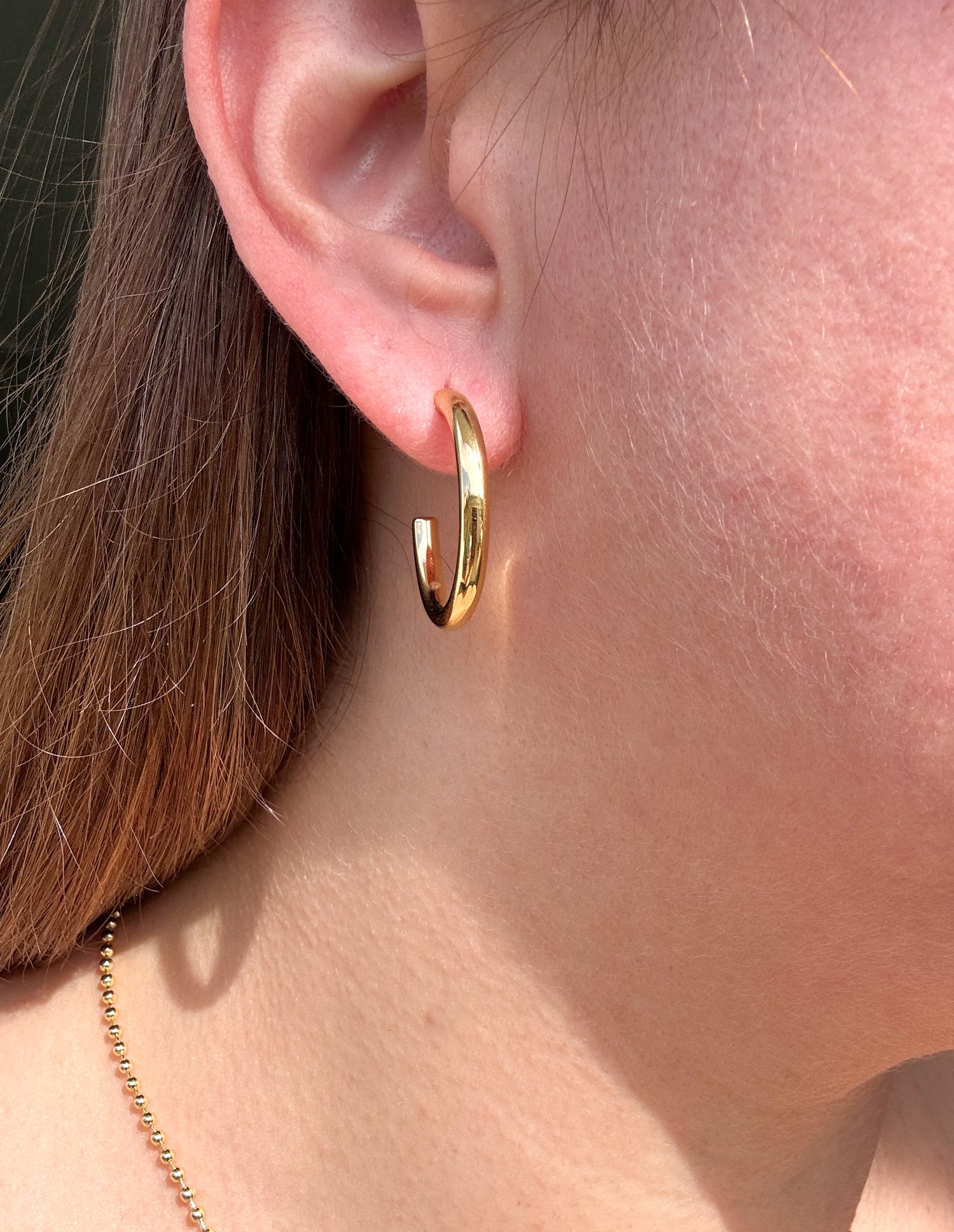 Aretes Clásicos Gold