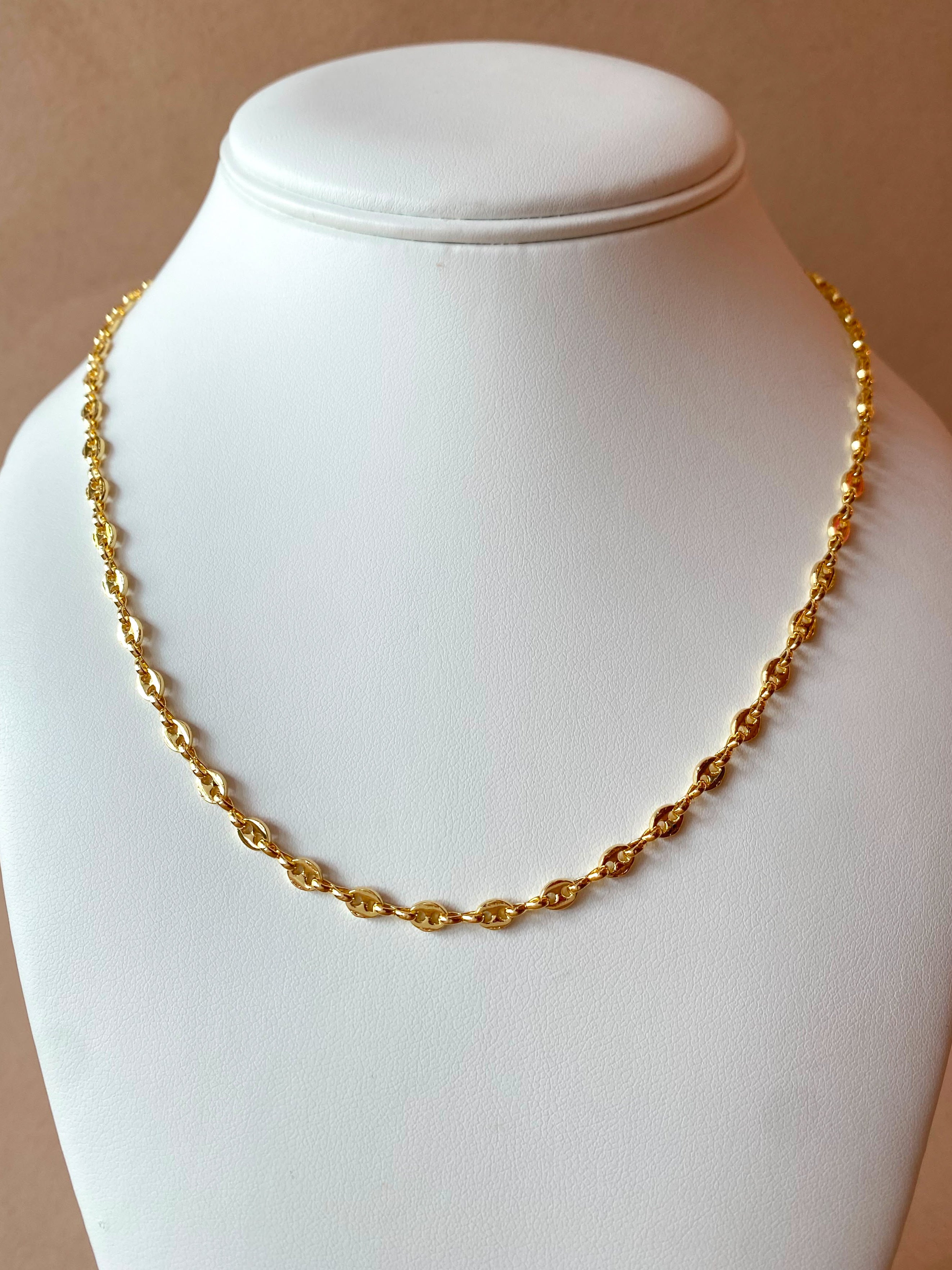 Little Coffee Grain Style Necklace