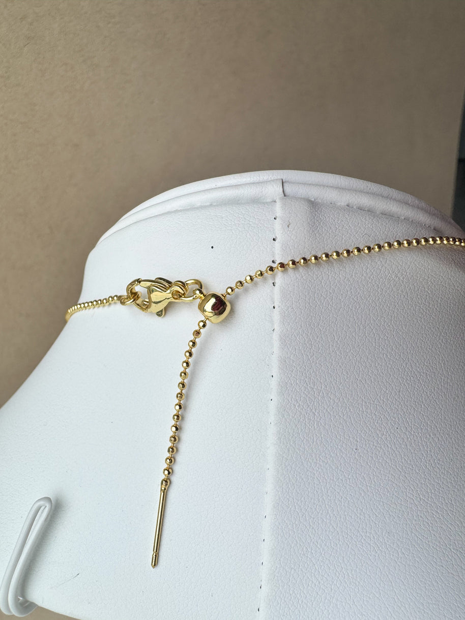 Blue Mickey Necklace