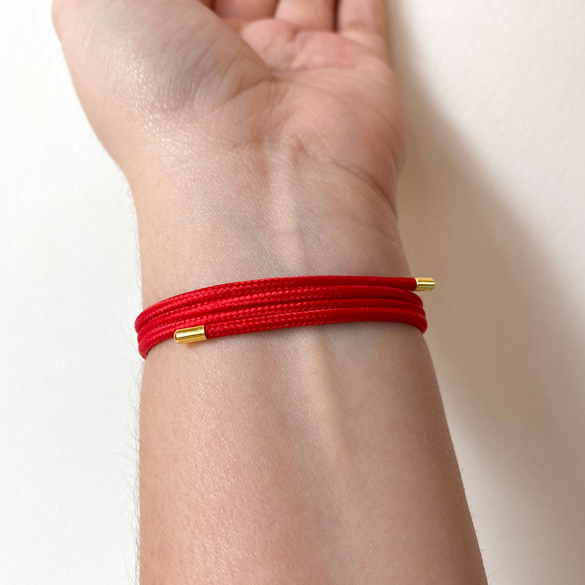 Adjustable Red Magnetic Cord Coffee Cup and Red Heart Crystal Bracelet/Necklace