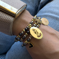 Chinita Virgin Variety of Religious Charms in Adjustable Bracelet
