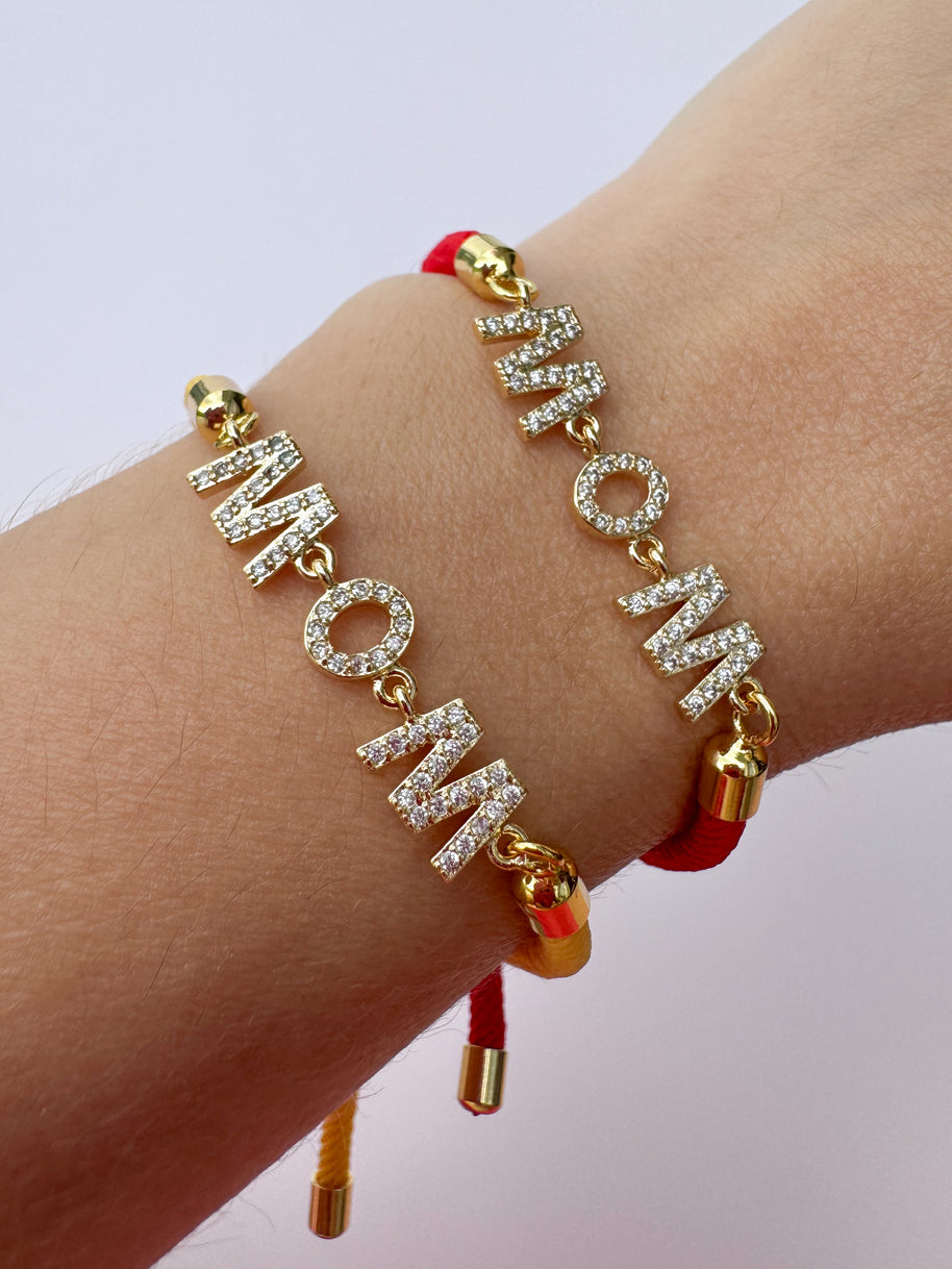 Shiny MOM Yellow Bracelet