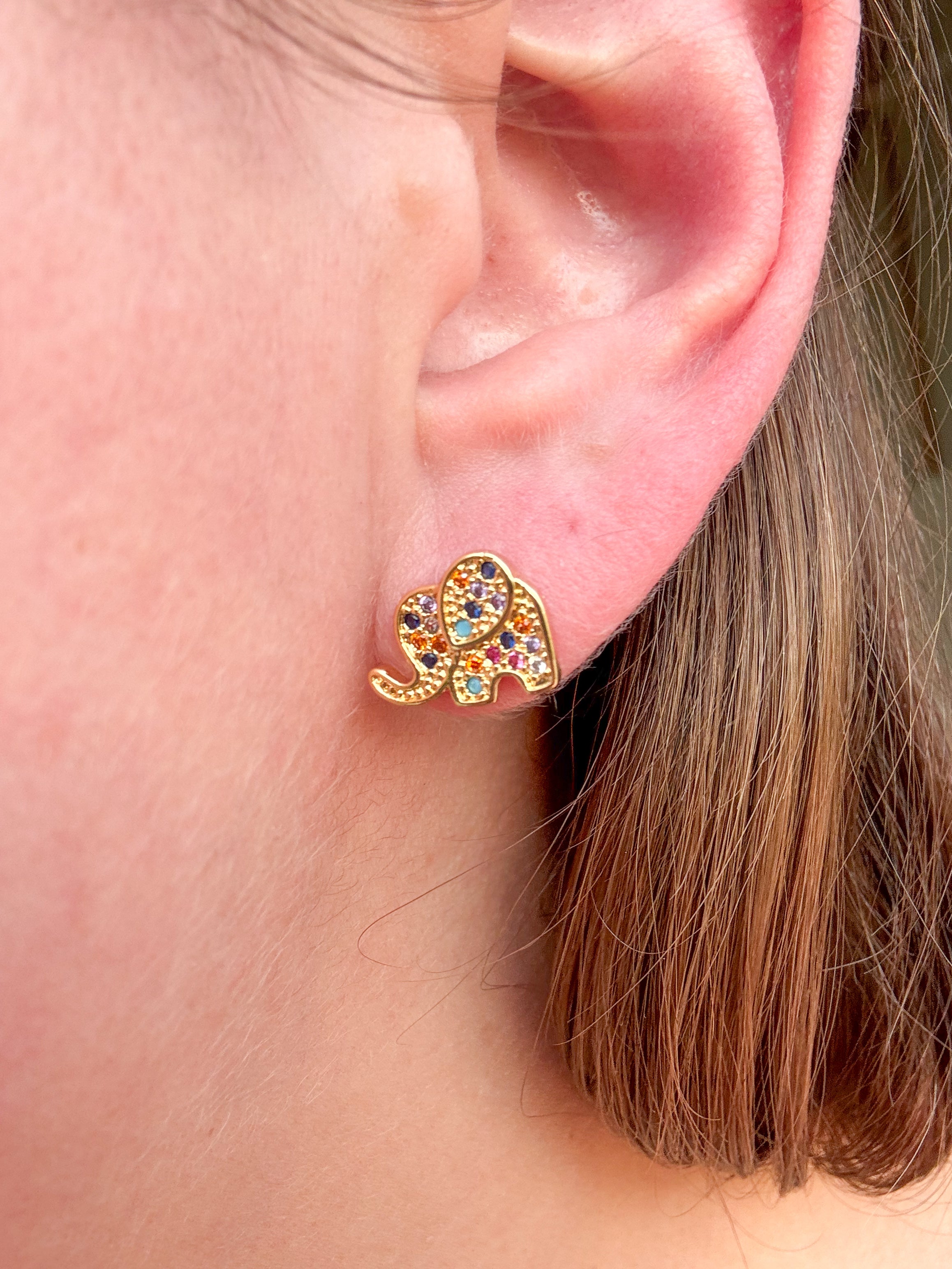 Topitos de Elefante + Ear Cuff
