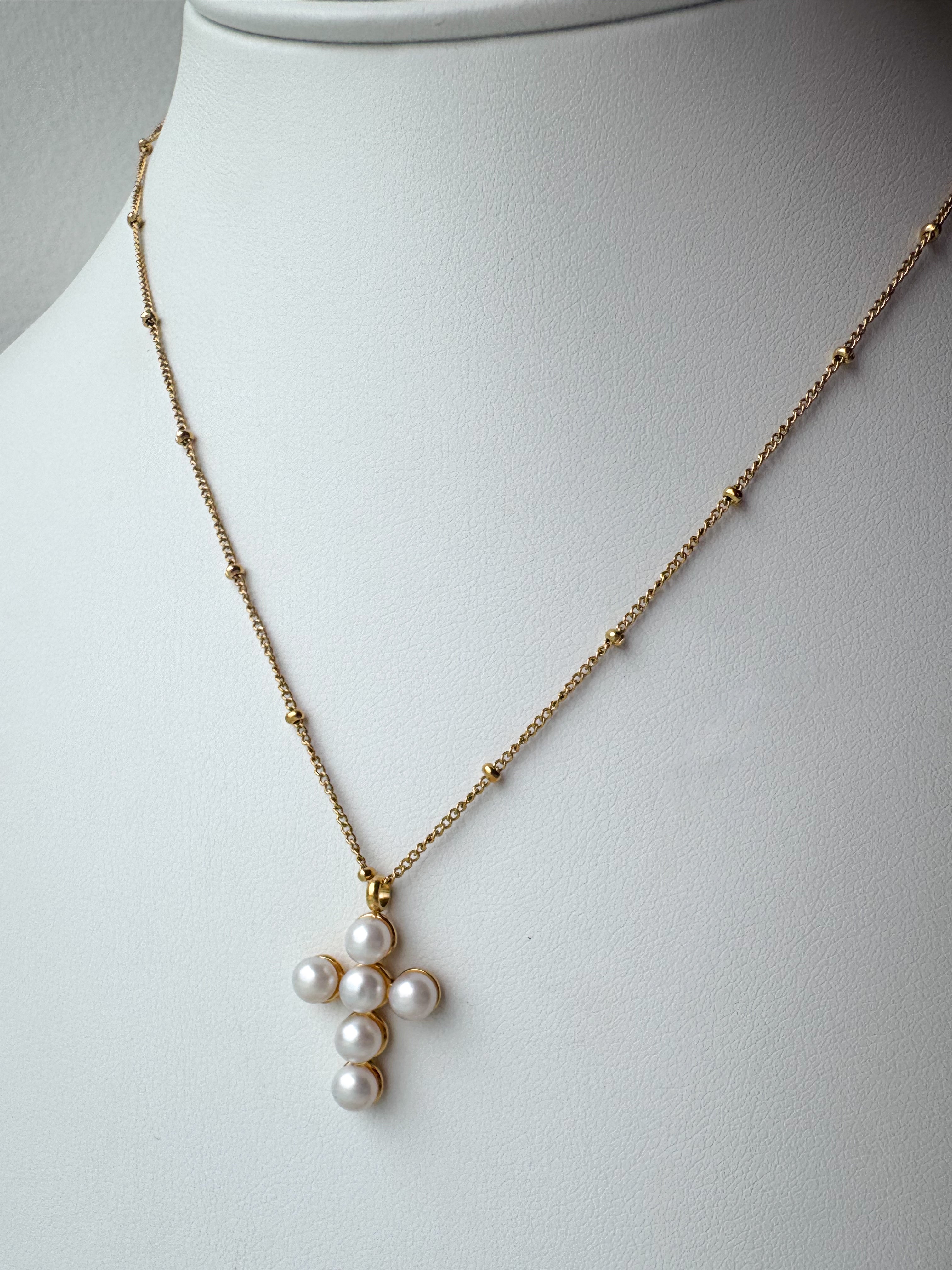 Variety of Necklaces with Crosses & Crystal