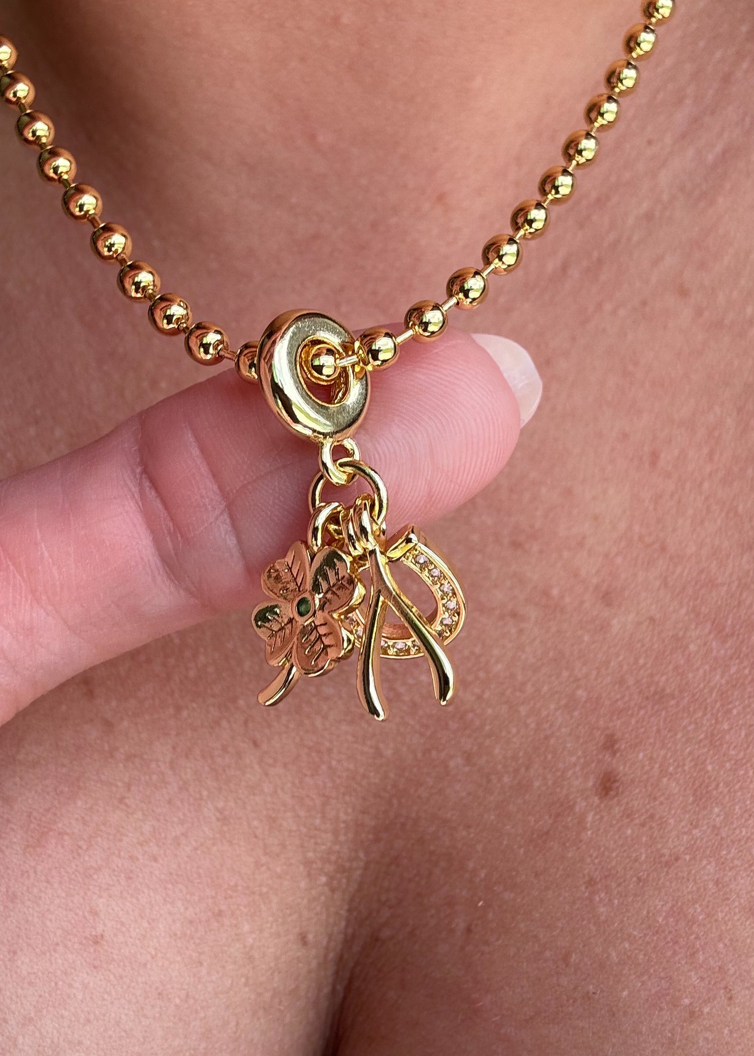 3 Lucky Charms Necklace