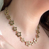 Golden Stars ⭐️ Necklace & Bracelet