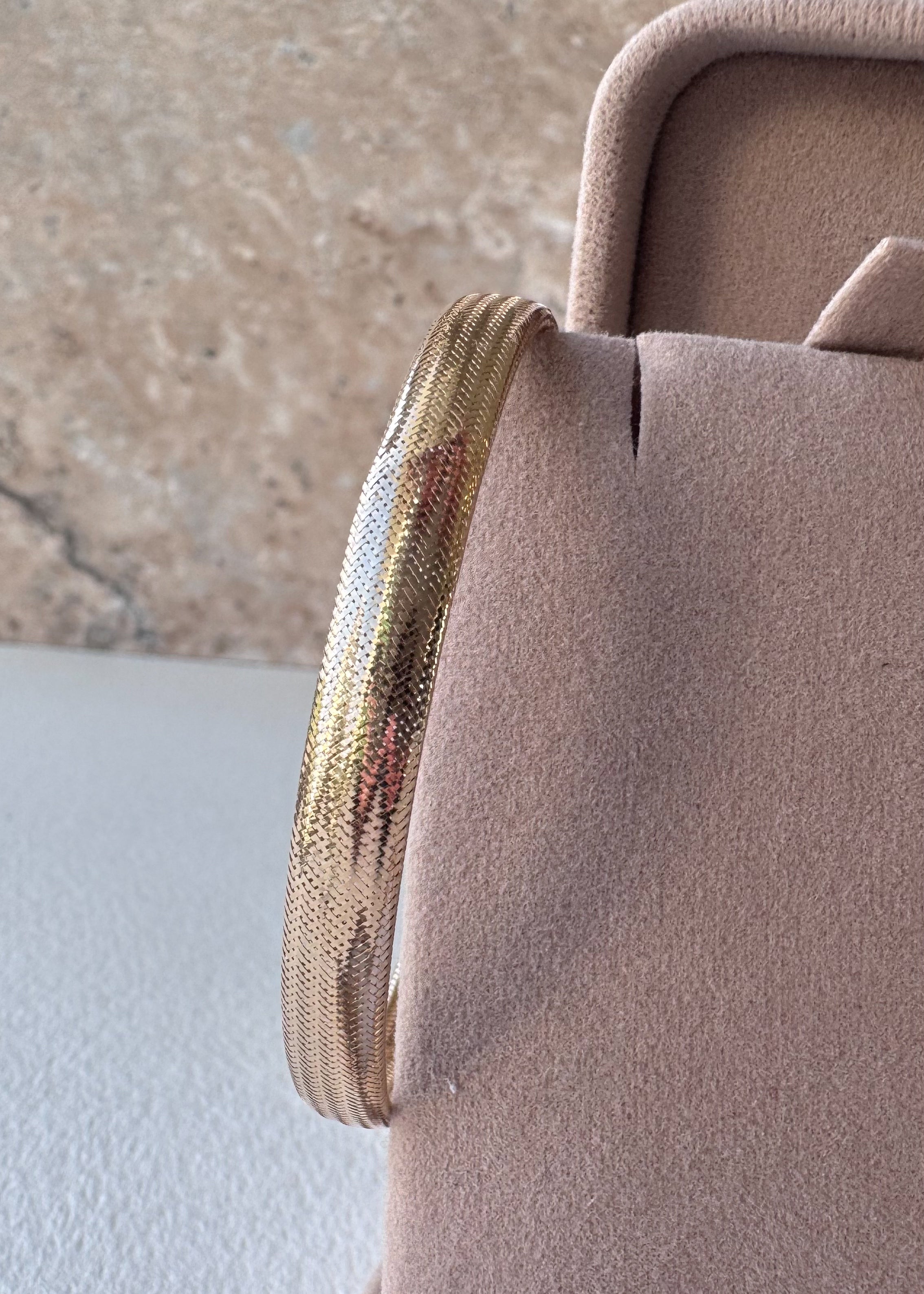 Mesh Italy 14k Solid Gold Bracelet