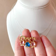 Pastel Colors Kids Ghost Necklaces