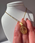 Load image into Gallery viewer, Cadena Acero Virgen de la Milagrosa
