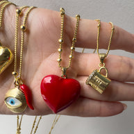 Variety of Individual Golden Style Necklaces