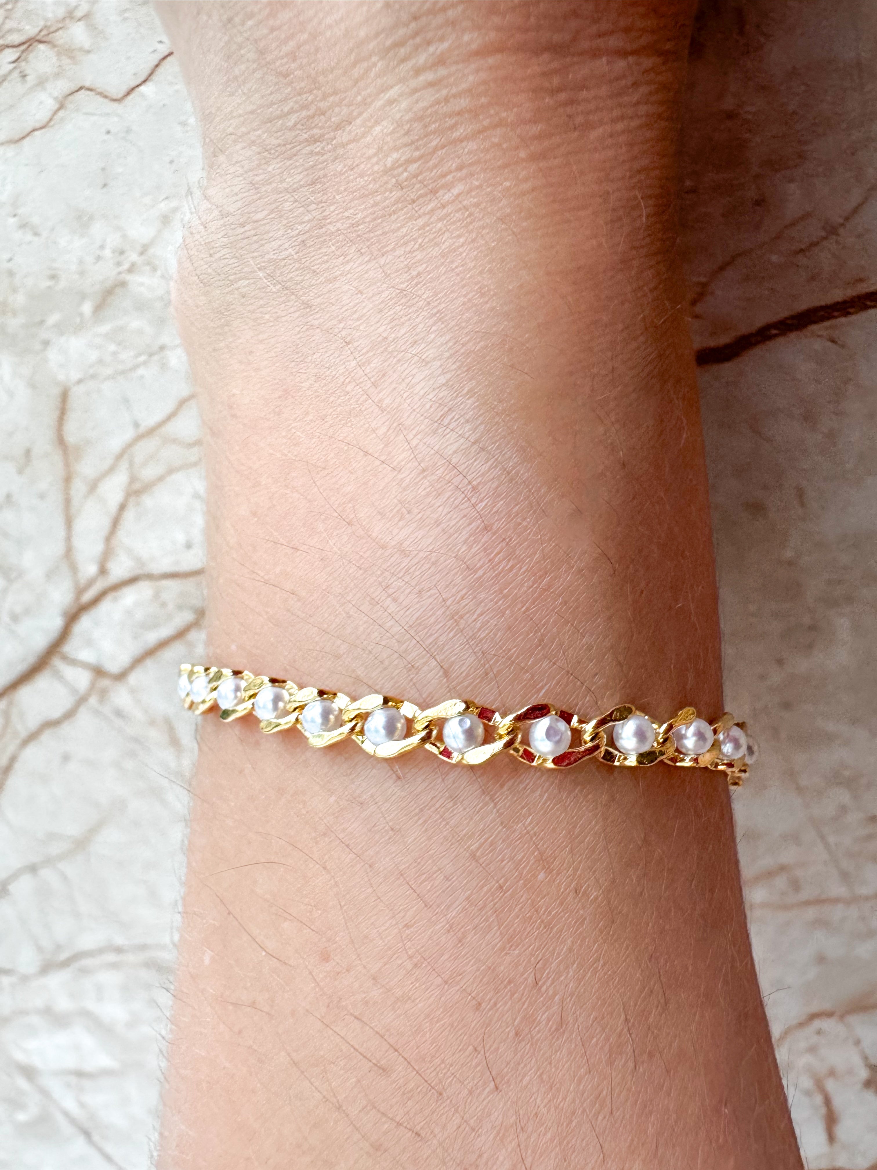 Pulsera Mini Perlas