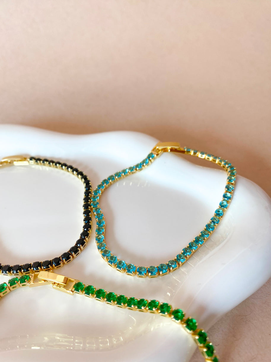 Crystal Colorful Zircon Bracelets
