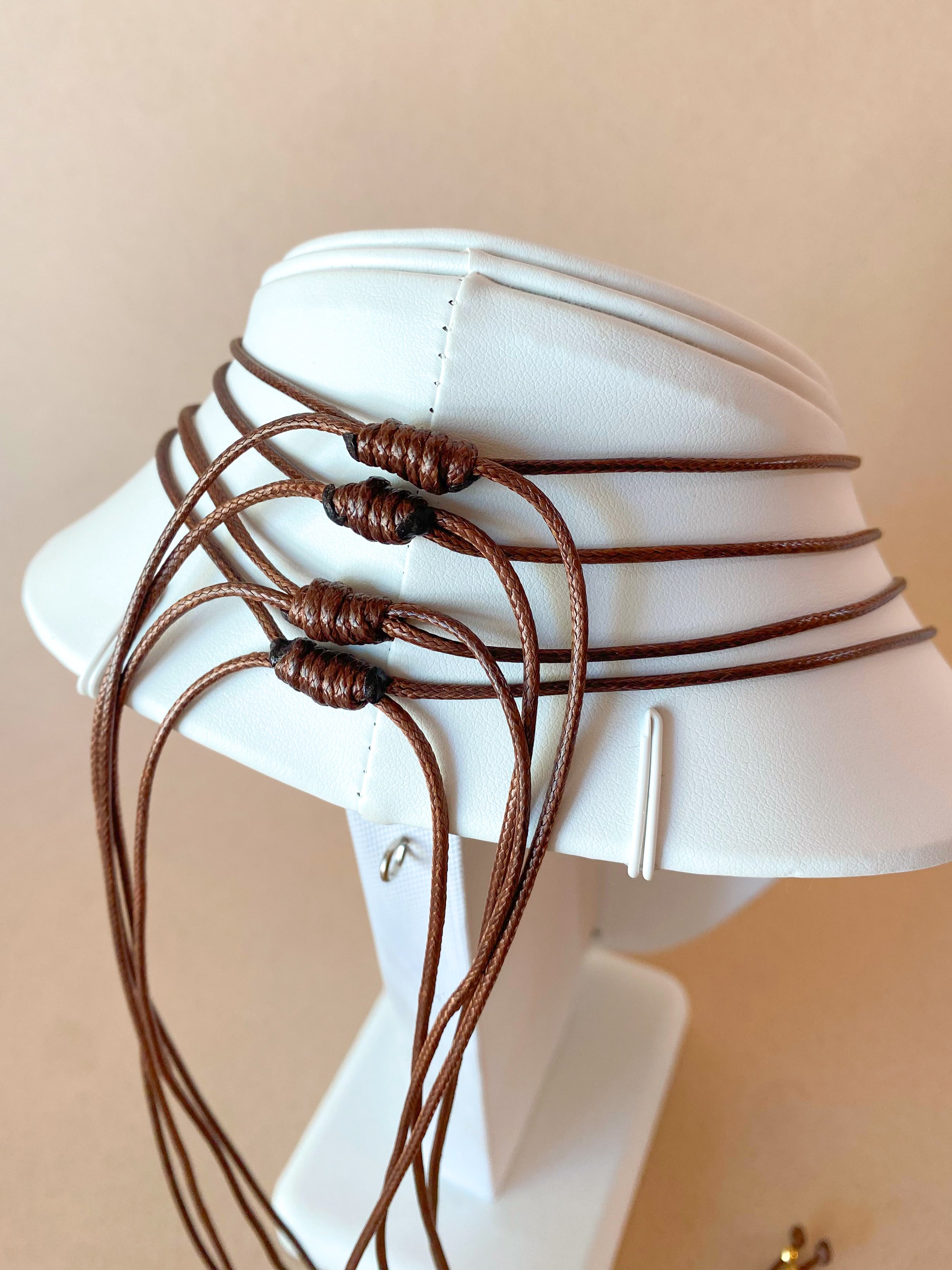 Kids Adjustable Leather Necklaces
