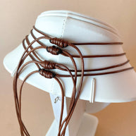 Kids Adjustable Leather Necklaces