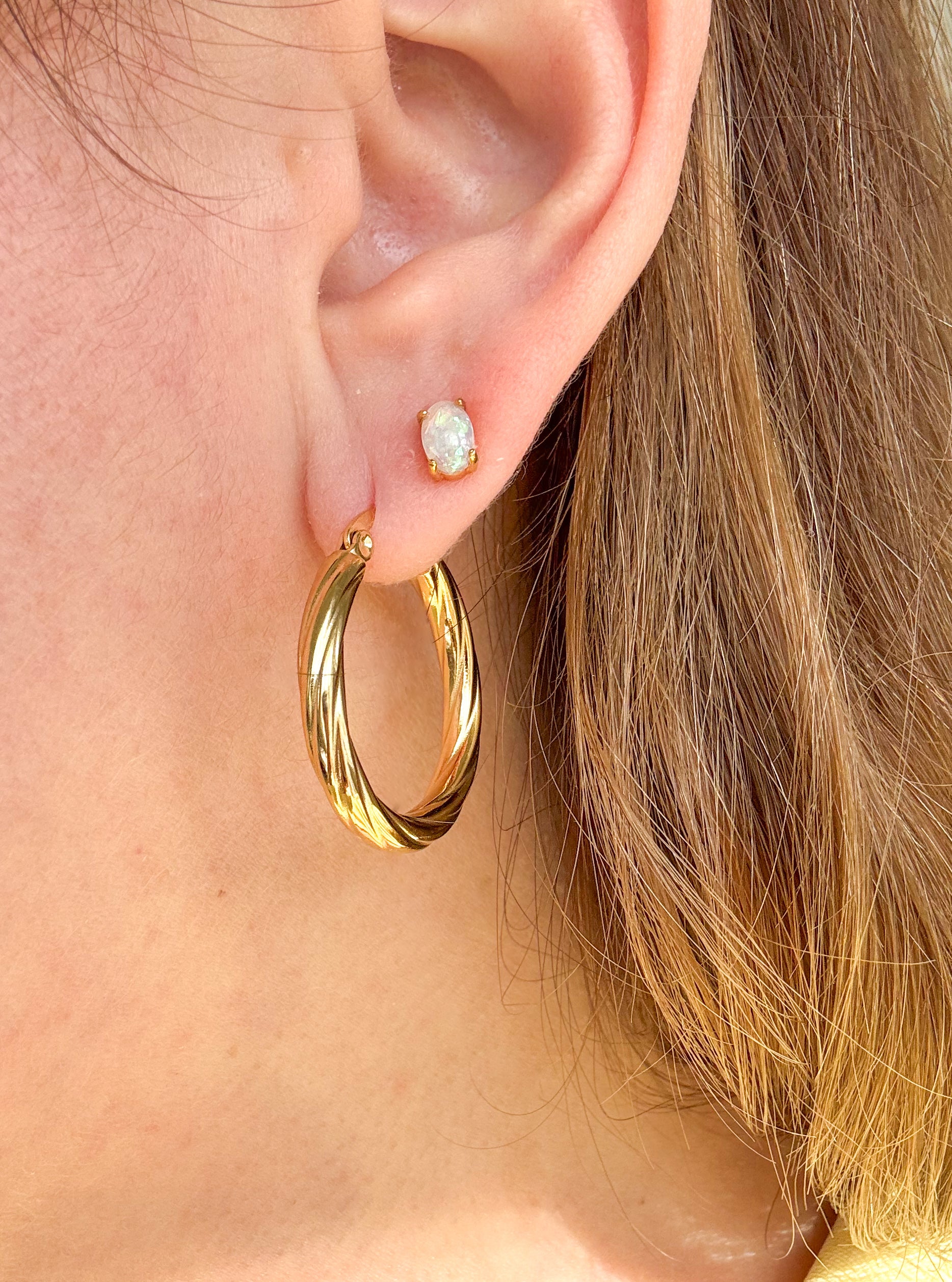 Stainless Steel Hoops & Earrings
