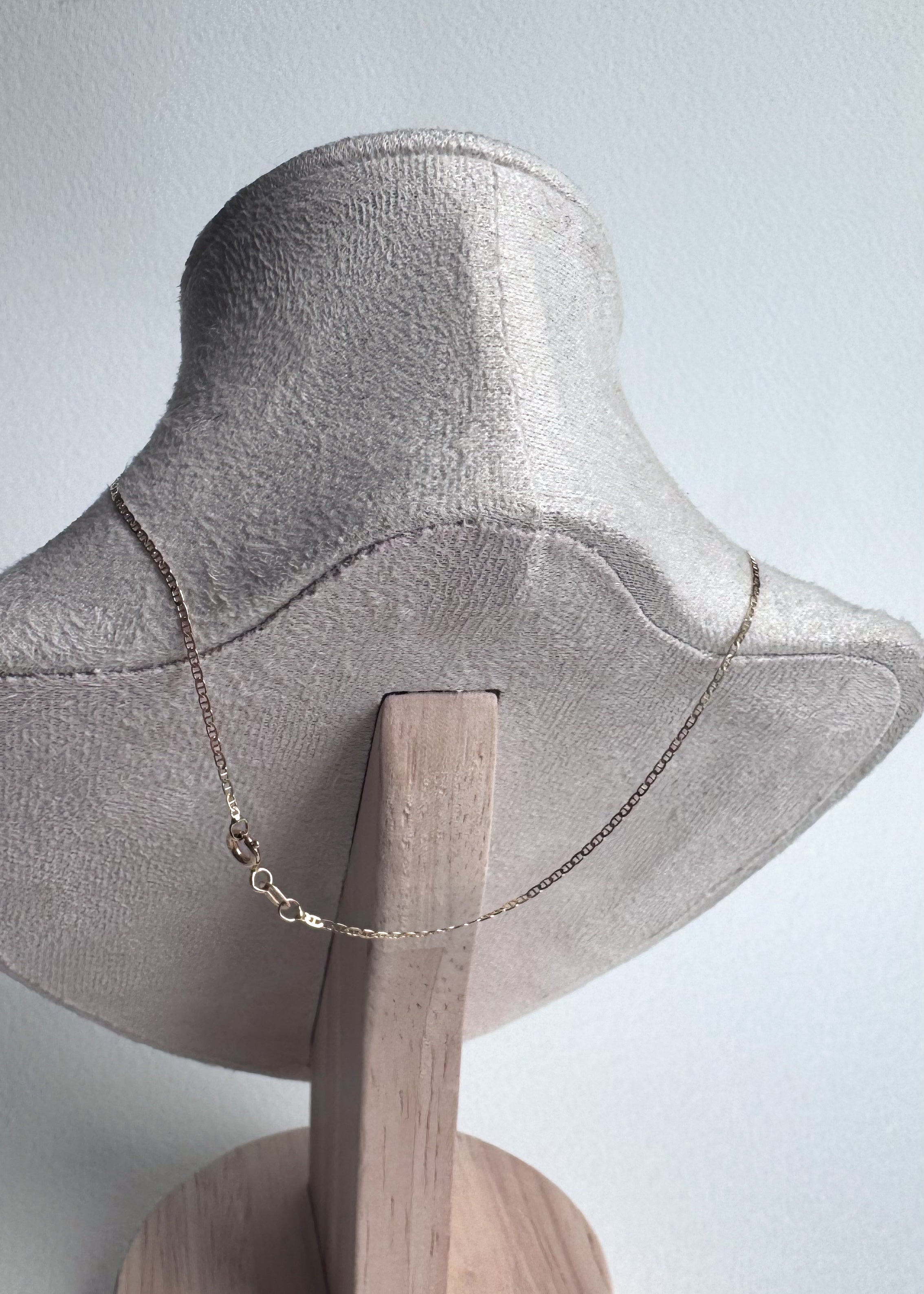 Golden Clover Mirror Style Chain or Charm - 18K Solid Gold