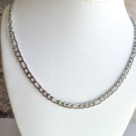 Silver Links Plain Steel Chain