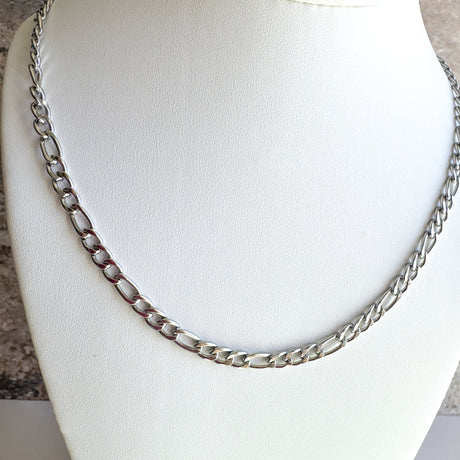 Silver Links Plain Steel Chain