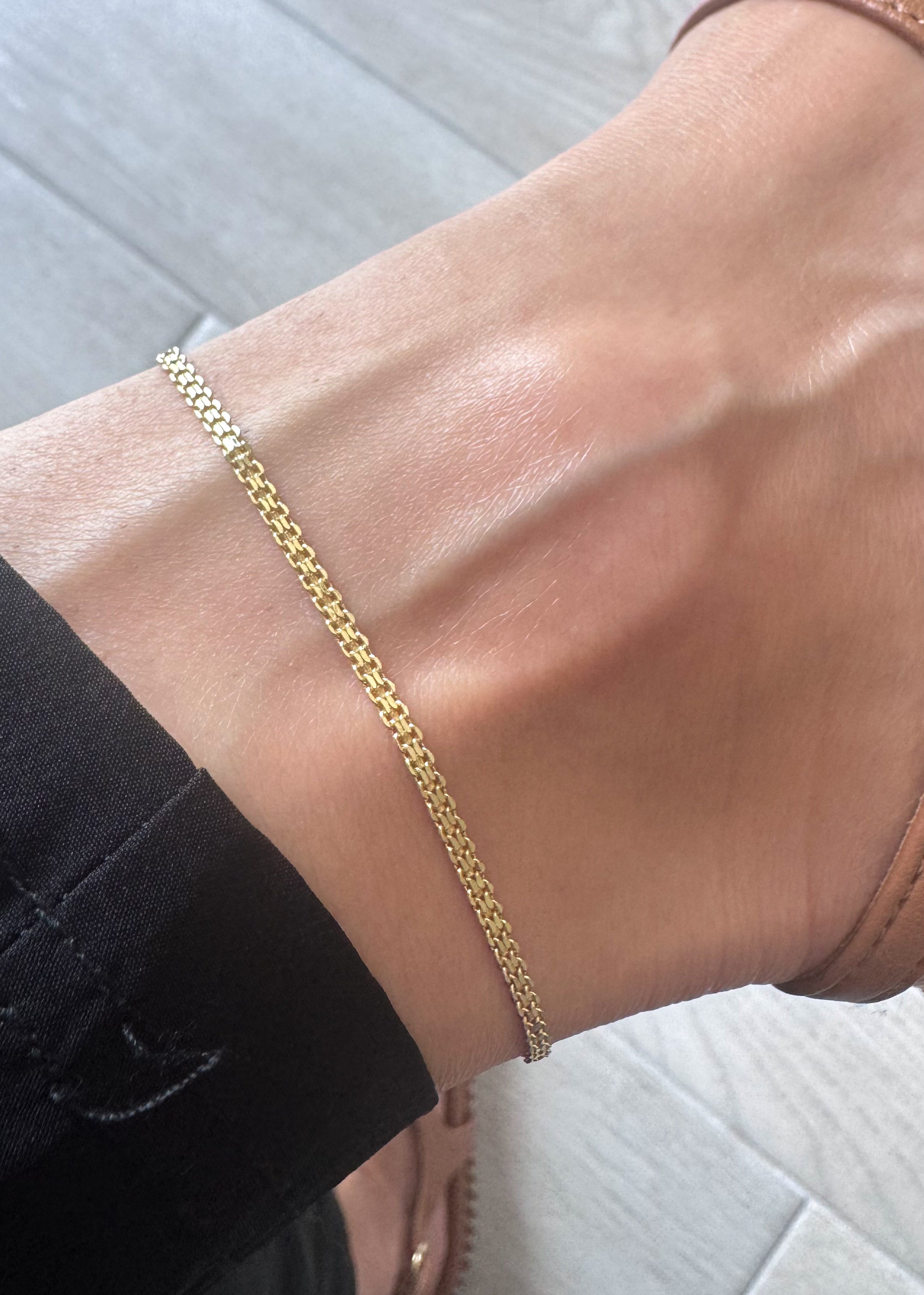 Chinese woven anklet