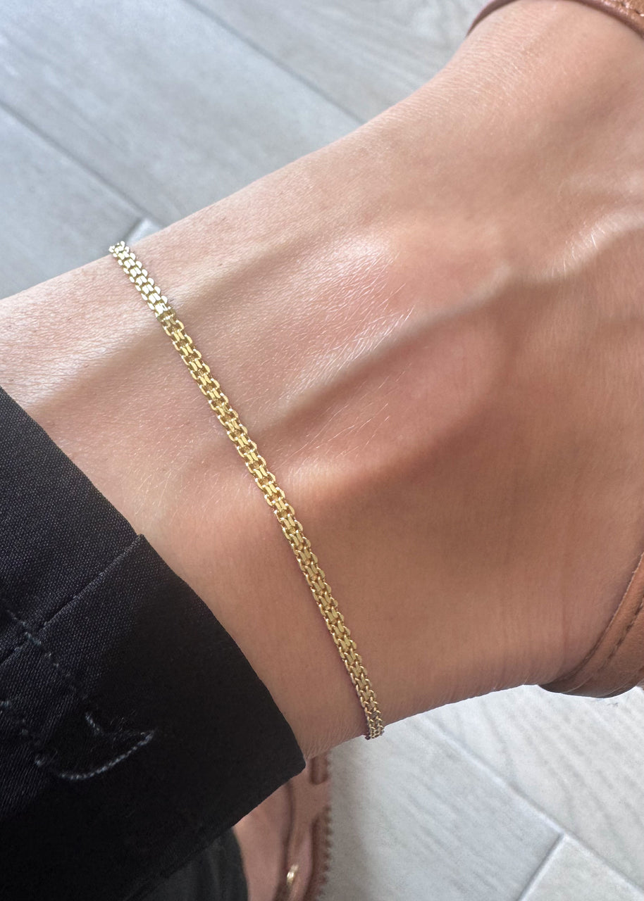 Chinese woven anklet