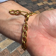 Basic Gold Link Bracelet