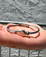 Load image into Gallery viewer, Silver Cross Men Bracelet
