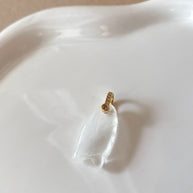 Clear Quartz Fish Charms