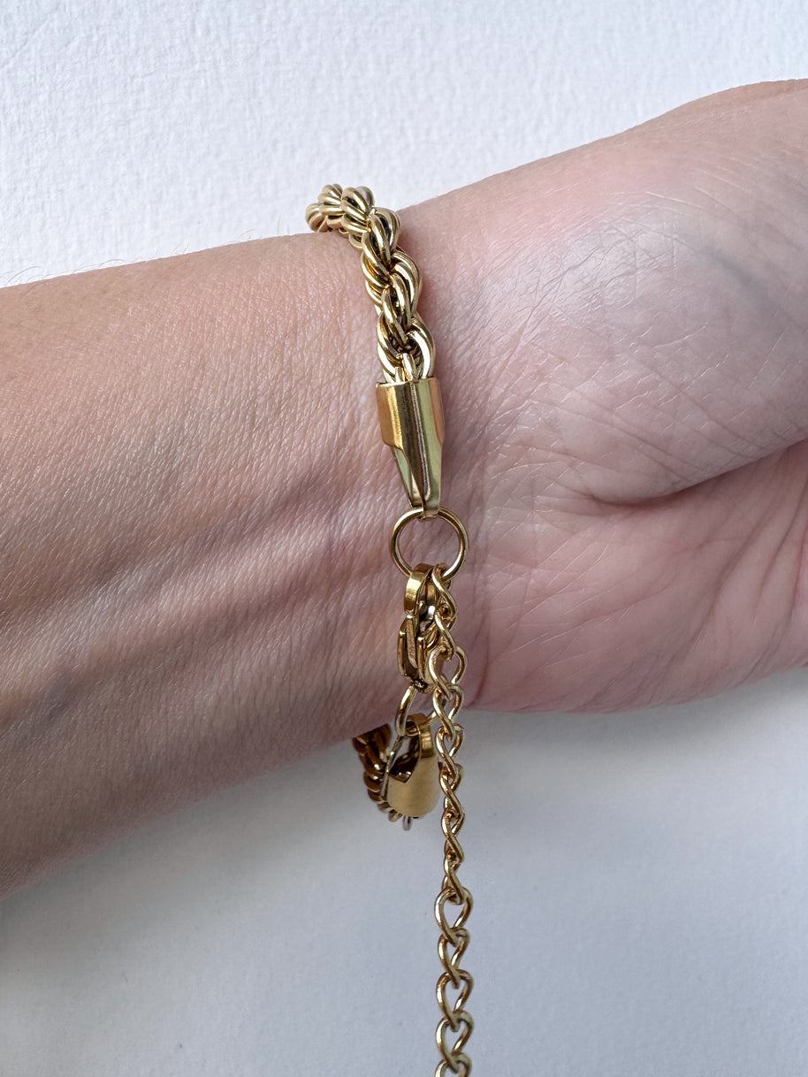 Variety of Steel Thick Style Bracelets