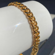 Golden Thin Links Bracelets for Men