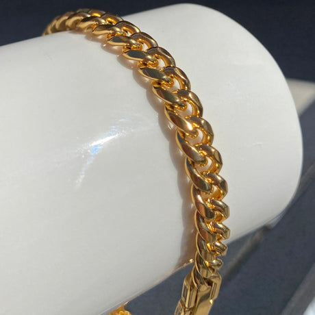 Golden Thin Links Bracelets for Men