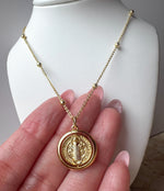 Load image into Gallery viewer, Cadena San Benito Abad Gold
